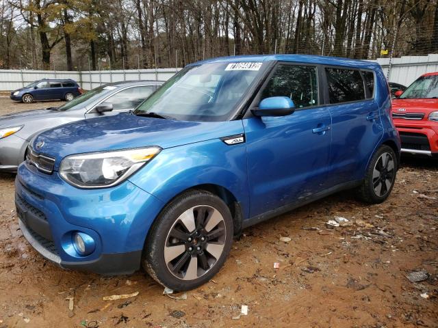 KIA SOUL + 2018 with VIN KNDJP3A56J7582870 - Photo from auction