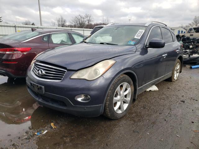 INFINITI EX35 BASE 2010 with VIN JN1AJ0HR6AM755560 - Photo from auction