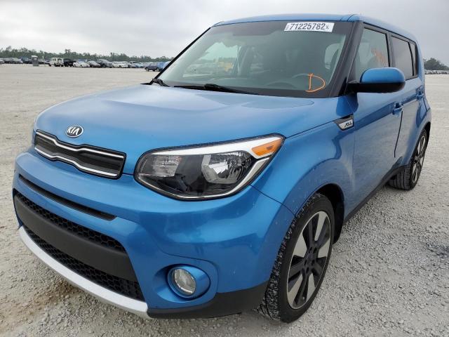 KIA SOUL + 2018 with VIN KNDJP3A54J7584925 - Photo from auction