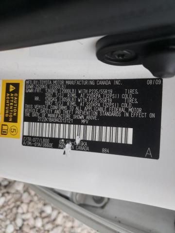 Zdjęcie 14 z aukcji – 2010 LEXUS RX 350 z VIN 2T2ZK1BA9AC013121