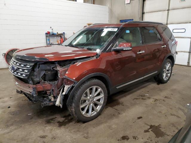 FORD EXPLORER L 2016 with VIN 1FM5K8F89GGB72603 - Photo from auction