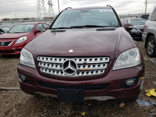 Photo 5 from auction – 2007 MERCEDES-BENZ ML 350 with VIN 4JGBB86E27A239389