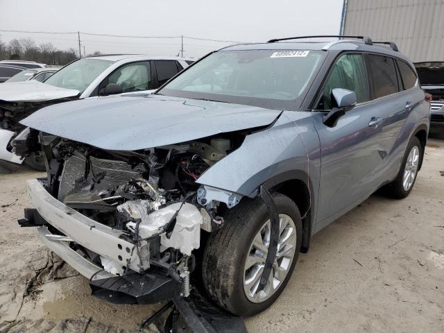 TOYOTA HIGHLANDER 2021 with VIN 5TDDZRBH5MS124380 - Photo from auction