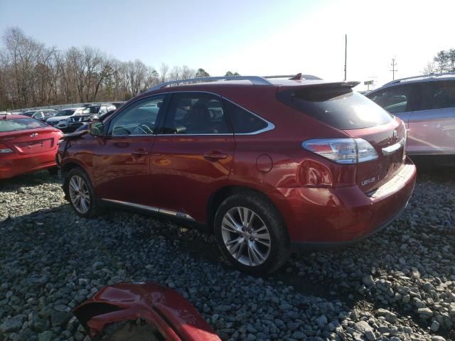 Photo 2 from auction – 2010 LEXUS RX 450 with VIN JTJBC1BA8A2011620