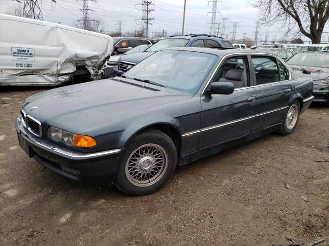 BMW 7 SERIES 2000 with VIN WBAGH8349YDP12321 - Photo from auction