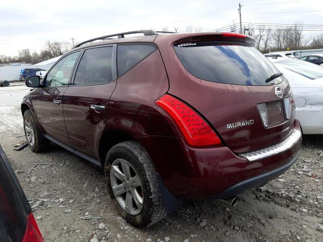 Photo 2 from auction – 2007 NISSAN MURANO SL with VIN JN8AZ08T97W519567