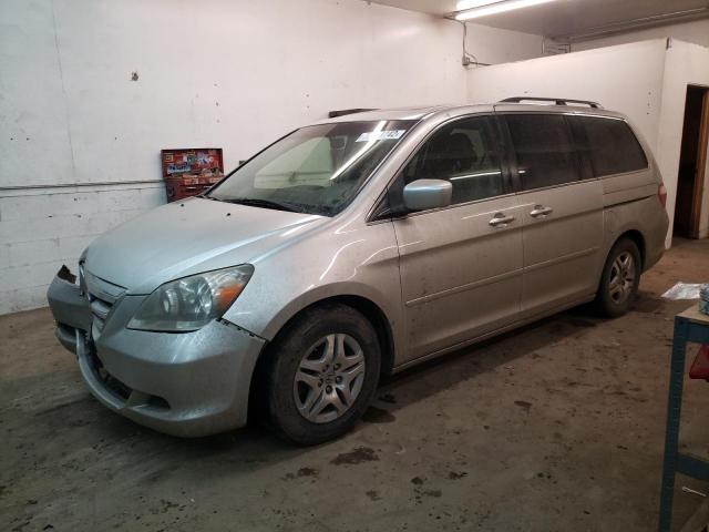 HONDA ODYSSEY EX 2007 with VIN 5FNRL387X7B129246 - Photo from auction