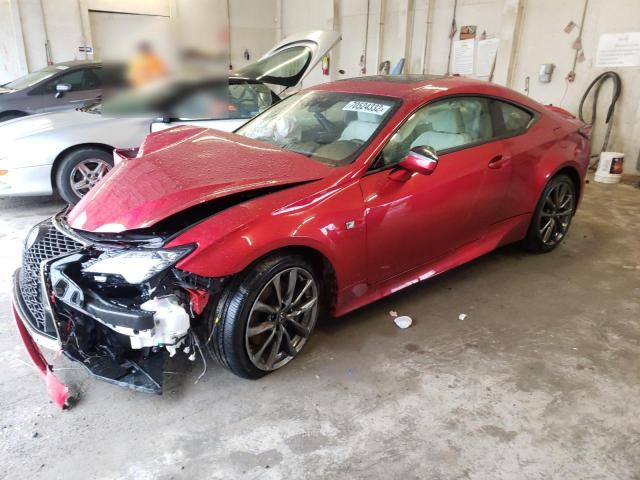 LEXUS RC 350 2022 with VIN JTHGZ5DC6N5011762 - Photo from auction