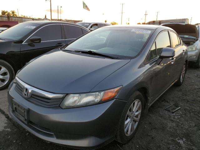 Photo 1 from auction – 2012 HONDA CIVIC LX with VIN 19XFB2F51CE386877
