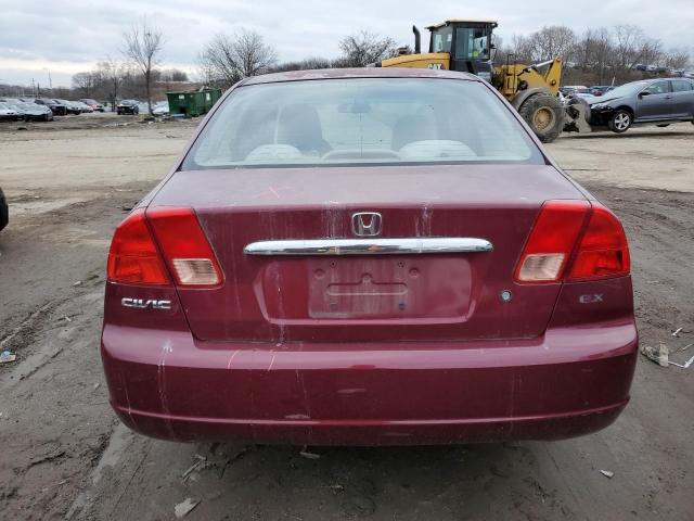 Photo 6 from auction – 2002 HONDA CIVIC EX with VIN 2HGES25792H557121