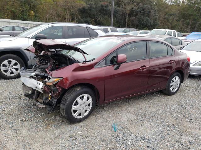 HONDA CIVIC LX 2012 with VIN 19XFB2F51CE390363 - Photo from auction
