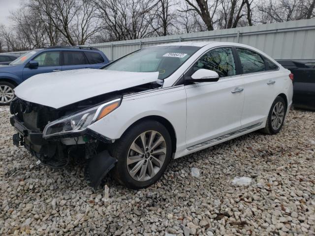 HYUNDAI SONATA SPO 2016 with VIN 5NPE34AF5GH392316 - Photo from auction