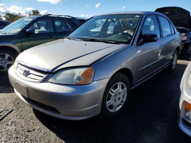 Photo 1 from auction – 2002 HONDA CIVIC LX with VIN 2HGES16522H589805