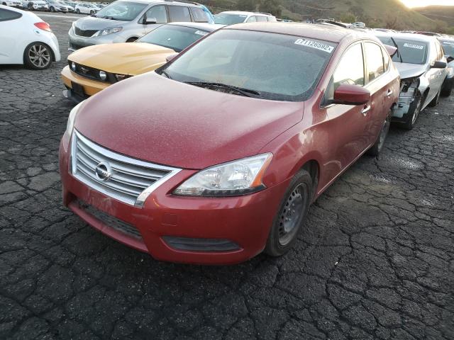 NISSAN SENTRA 2013 with VIN 3N1AB7AP1DL713407 - Photo from auction