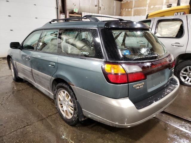 Photo 2 from auction – 2001 SUBARU LEGACY OUT with VIN 4S3BH806417632268