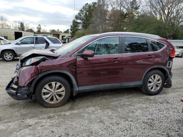 Photo 1 from auction – 2014 HONDA CR-V EXL with VIN 5J6RM4H76EL090128