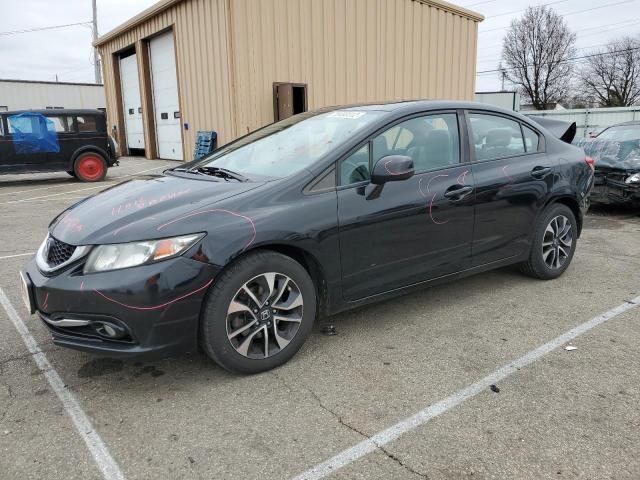Photo 1 from auction – 2013 HONDA CIVIC EXL with VIN 19XFB2F93DE013764