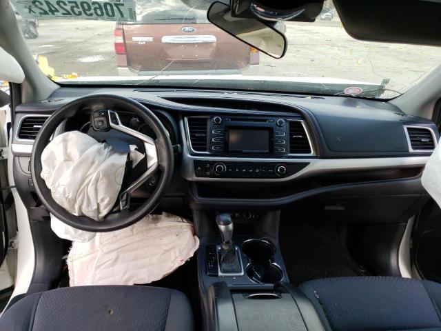 Photo 8 from auction – 2018 TOYOTA HIGHLANDER with VIN 5TDZARFH6JS032987