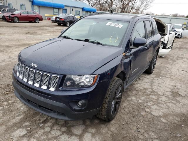 JEEP COMPASS LA 2014 with VIN 1C4NJDEB3ED892040 - Photo from auction