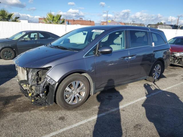 HONDA ODYSSEY EX 2014 with VIN 5FNRL5H46EB097085 - Photo from auction