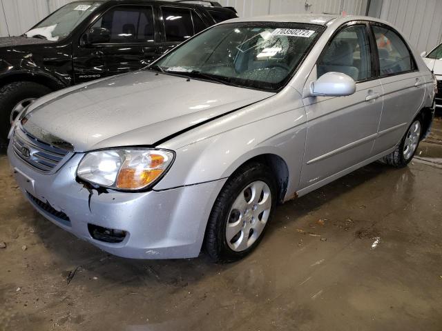 KIA SPECTRA EX 2007 with VIN KNAFE121275430016 - Photo from auction