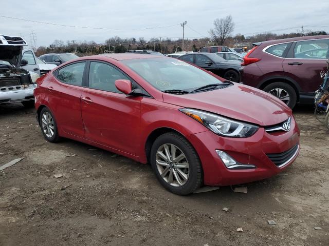 Photo 4 from auction – 2014 HYUNDAI ELANTRA SE with VIN KMHDH4AEXEU151239