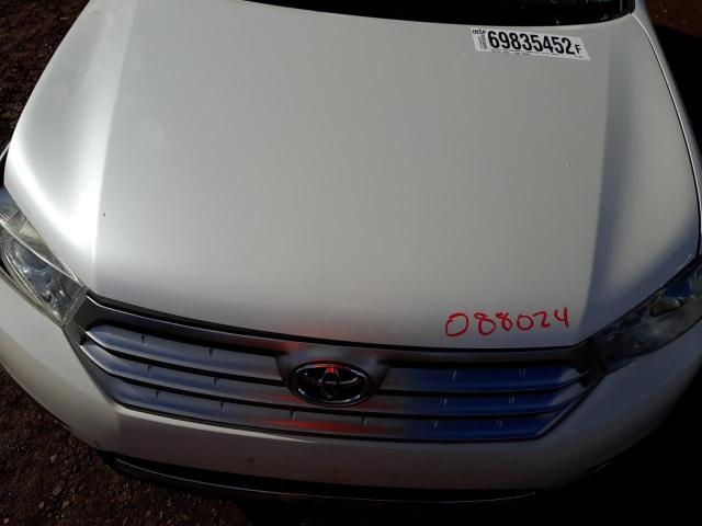 Photo 12 from auction – 2012 TOYOTA HIGHLANDER with VIN 5TDYK3EH3CS088024
