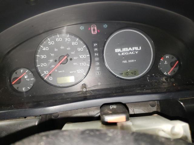 Photo 9 from auction – 2000 SUBARU LEGACY BRI with VIN 4S3BH6255Y7306661