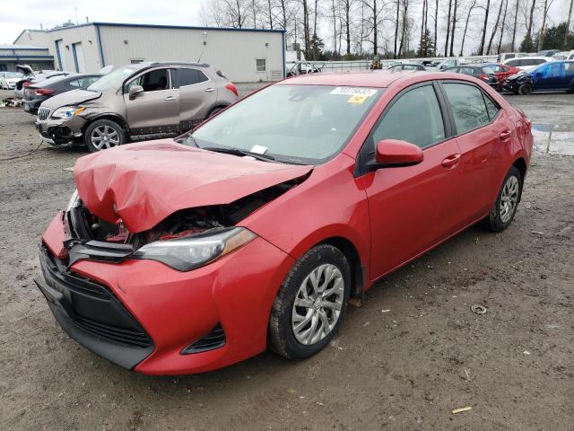 TOYOTA COROLLA L 2017 with VIN 2T1BURHEXHC962258 - Photo from auction