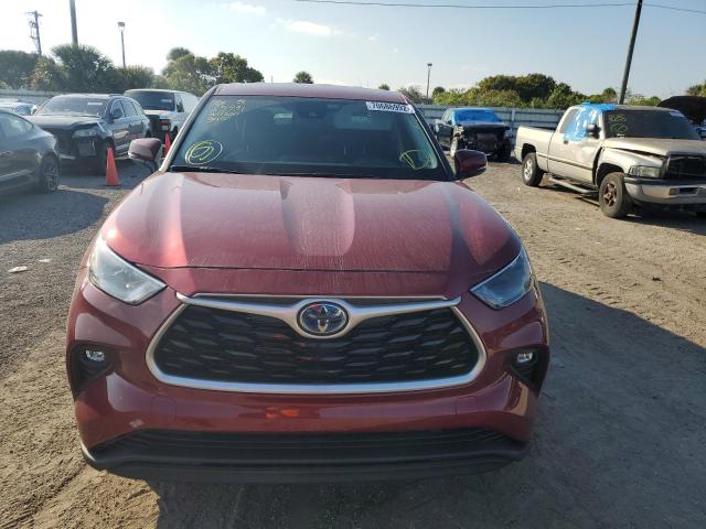 Photo 5 from auction – 2022 TOYOTA HIGHLANDER with VIN 5TDZARAH8NS510811