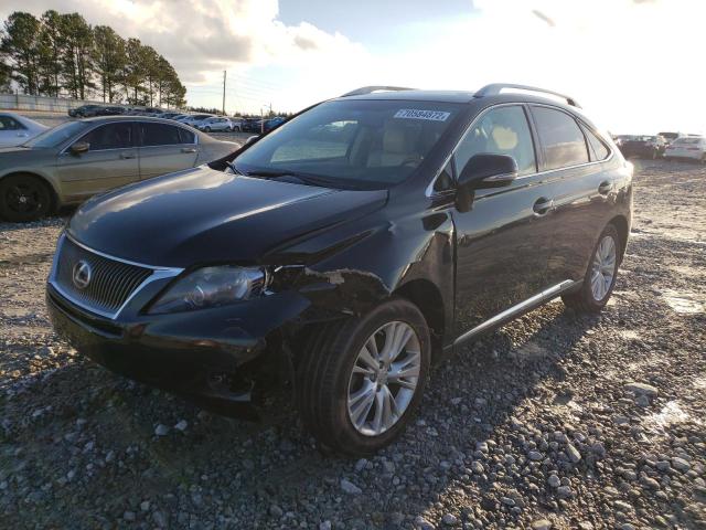 LEXUS RX 450 2010 with VIN JTJBC1BA4A2020993 - Photo from auction