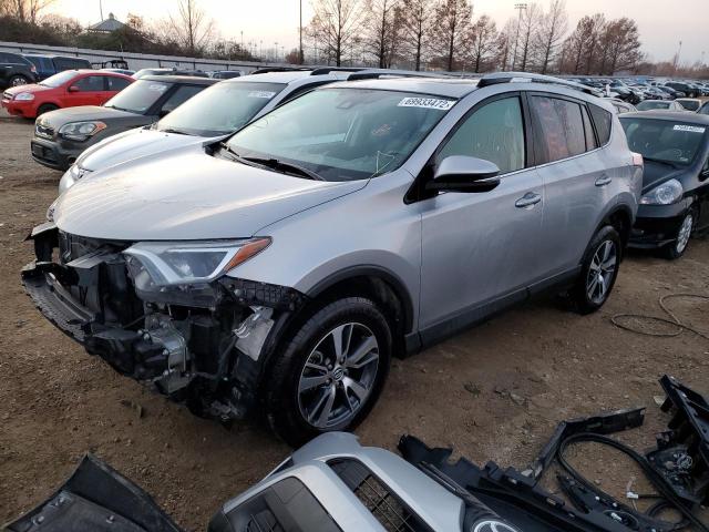 TOYOTA RAV4 XLE 2017 with VIN 2T3RFREV0HW593915 - Photo from auction