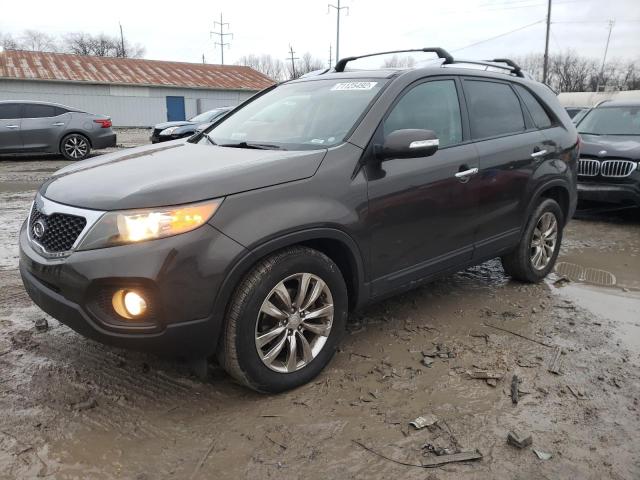 KIA SORENTO EX 2011 with VIN 5XYKU4A28BG145451 - Photo from auction