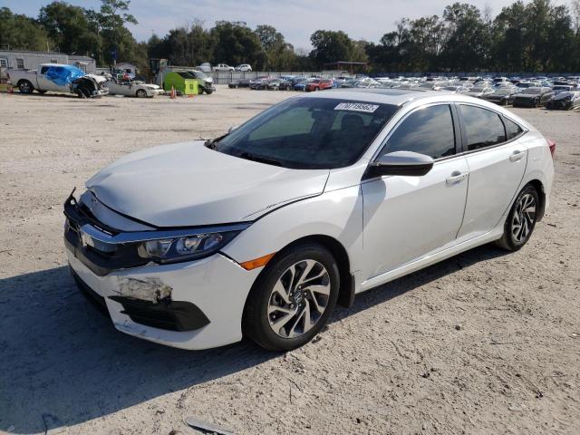 HONDA CIVIC EX 2018 with VIN 19XFC2F75JE005009 - Photo from auction