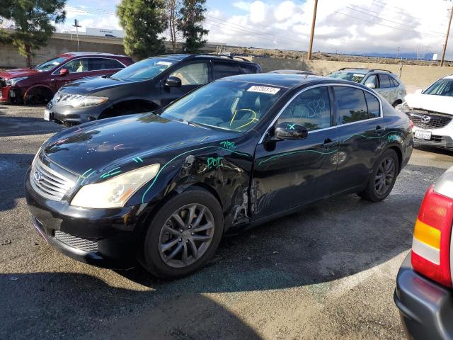 INFINITI G35 2007 with VIN JNKBV61E97M725539 - Photo from auction