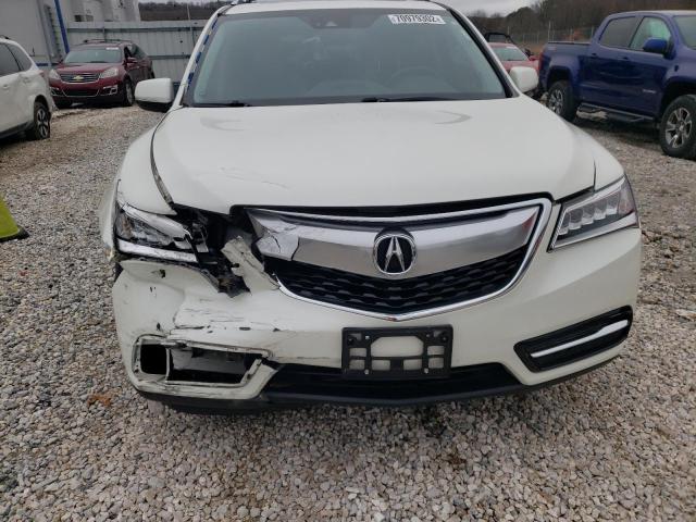 Photo 5 from auction – 2016 ACURA MDX TECHNO with VIN 5FRYD4H45GB038582