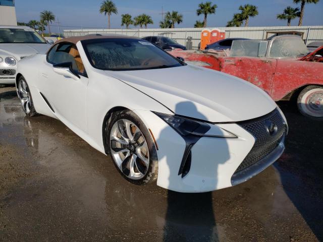 LEXUS LC 500 2021 with VIN JTHKPAAY8MA104023 - Photo from auction