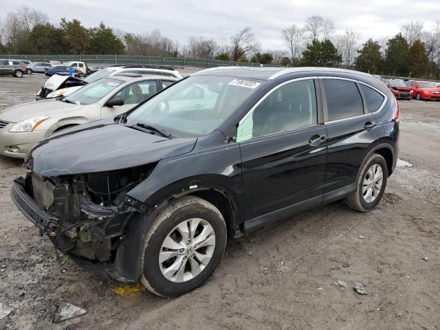 HONDA CR-V EXL 2014 with VIN 2HKRM3H73EH558093 - Photo from auction