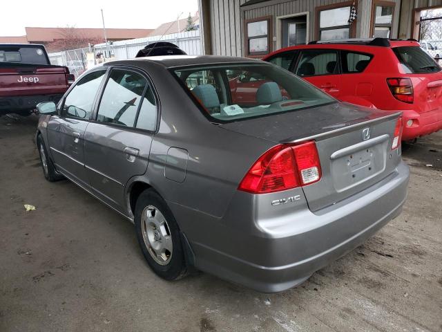Photo 2 from auction – 2004 HONDA CIVIC HYBR with VIN JHMES95624S004822