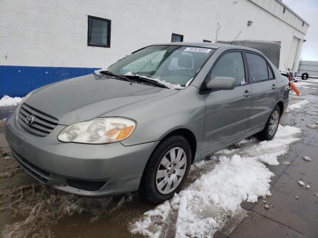 TOYOTA COROLLA CE 2003 with VIN 1NXBR32E13Z007492 - Photo from auction