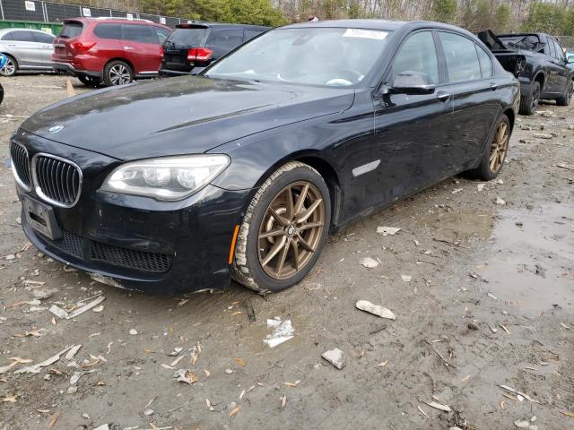 BMW 750 LXI 2015 with VIN WBAYF8C52FD654889 - Photo from auction