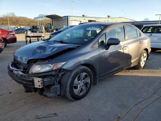 HONDA CIVIC LX 2015 with VIN 2HGFB2F56FH549162 - Photo from auction