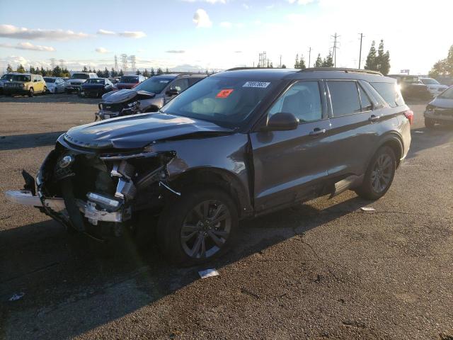 FORD EXPLORER X 2021 with VIN 1FMSK7DH6MGB17490 - Photo from auction