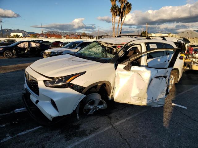 TOYOTA HIGHLANDER 2021 with VIN 5TDZZRAH5MS514452 - Photo from auction