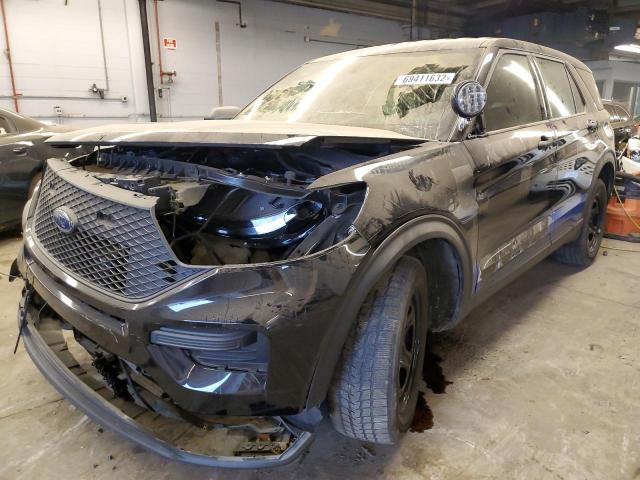 Photo 1 from auction – 2020 FORD EXPLORER P with VIN 1FM5K8AB1LGA97196