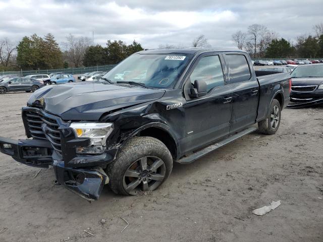 FORD F150 SUPER 2017 with VIN 1FTFW1EG7HKD23854 - Photo from auction