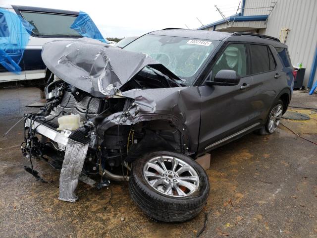 FORD EXPLORER X 2022 with VIN 1FMSK7DH4NGA33041 - Photo from auction