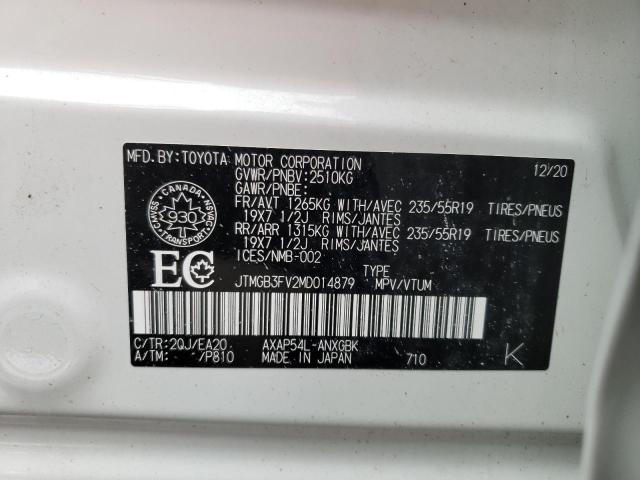Photo 14 from auction – 2021 TOYOTA RAV4 PRIME with VIN JTMGB3FV2MD014879