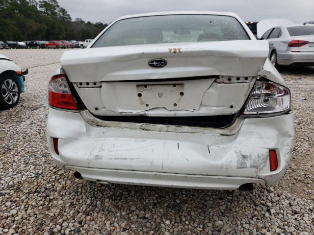 Photo 6 from auction – 2008 SUBARU LEGACY 2.5 with VIN 4S3BL616887204330