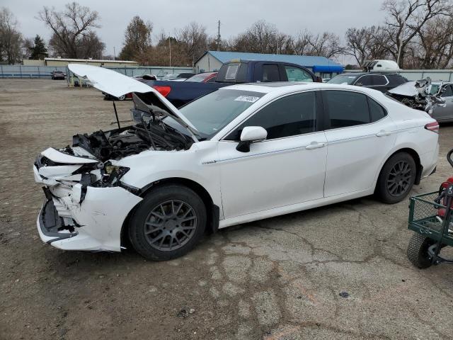 TOYOTA CAMRY LE 2020 with VIN 4T1E31AK6LU016618 - Photo from auction